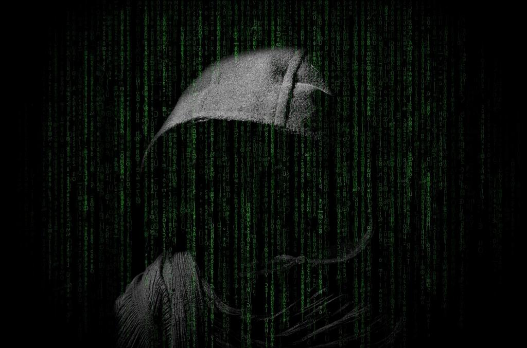 Phishing hook catching digital credentials