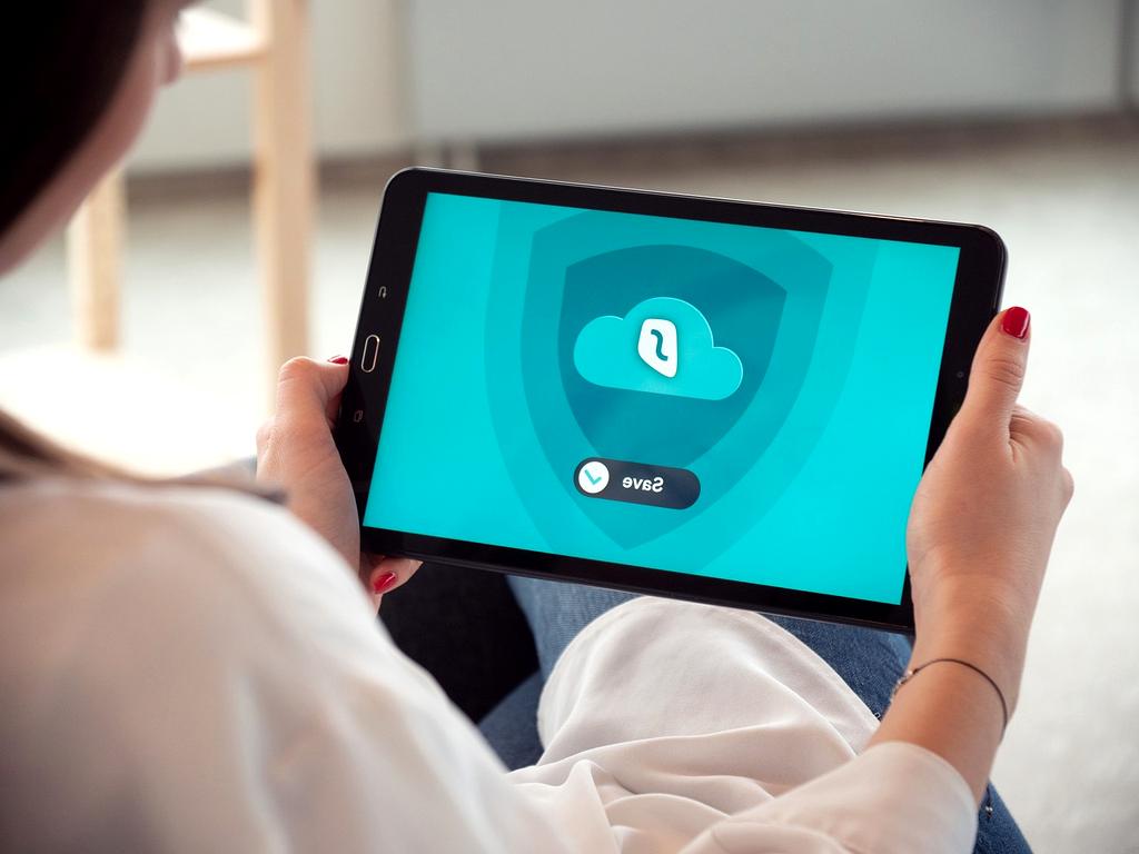 Quantum encryption visualization with interconnected nodes